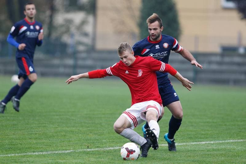 Football. Centralna Liga Juniorow. Gwarek Zabrze - FC Academy Wroclaw. 22.10.2016