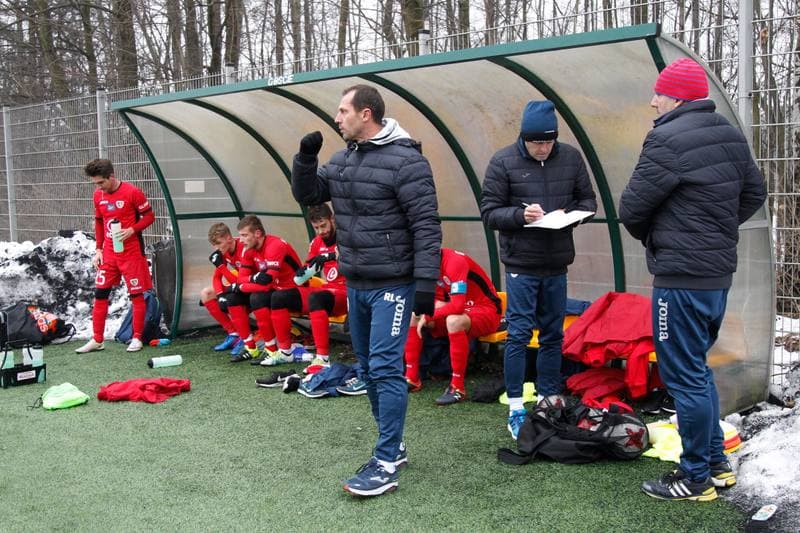 Football. Sparing. Piast Gliwice - 1 SC Znojmo. 06.02.2017