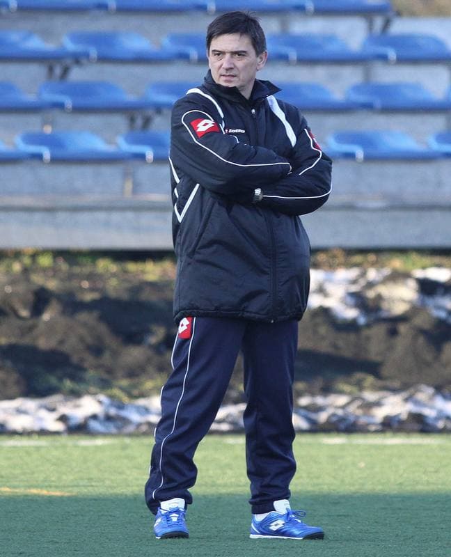 Football. Ruch Chorzow. Training. 10.01.2011