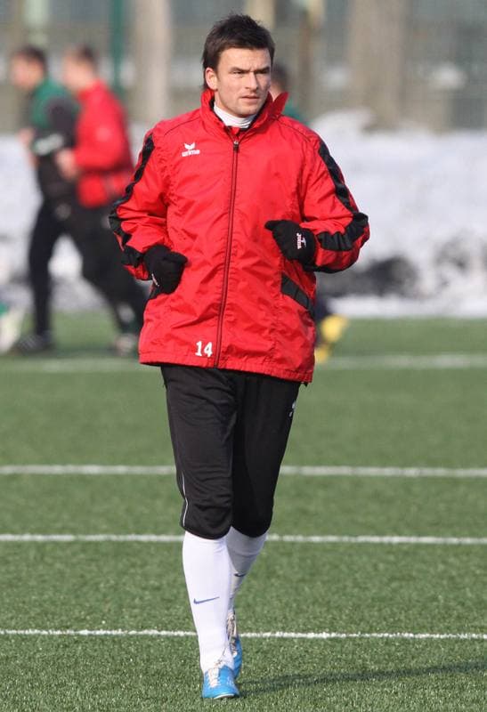 Football. Sparing. Gornik Zabrze - Janina Libiaz. 28.01.2011