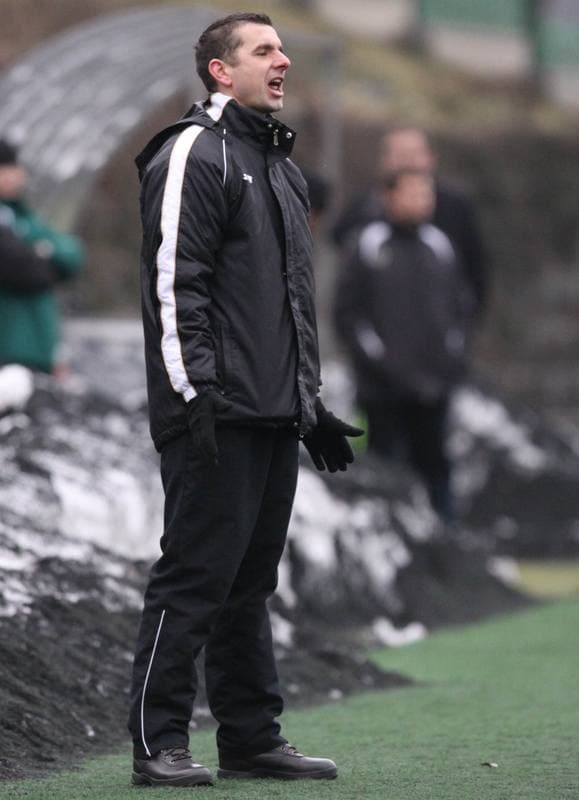 Football. Sparing. GKS Katowice - LZS Lesnica. 05.02.2011