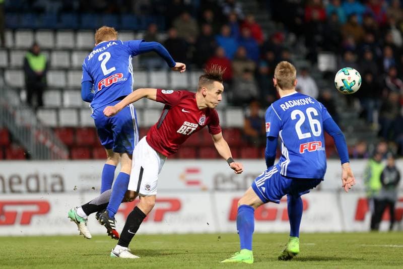Football. Het Liga. Sigma Olomouc - Sparta Prague. 26.11.2017