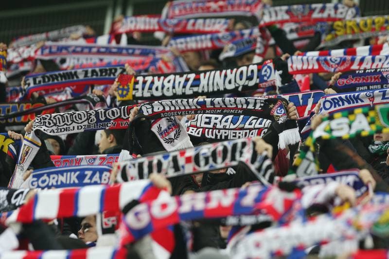 Football. Lotto Ekstraklasa. Gornik Zabrze - Bruk-Bet Termalica Nieciecza. 19.02.2018