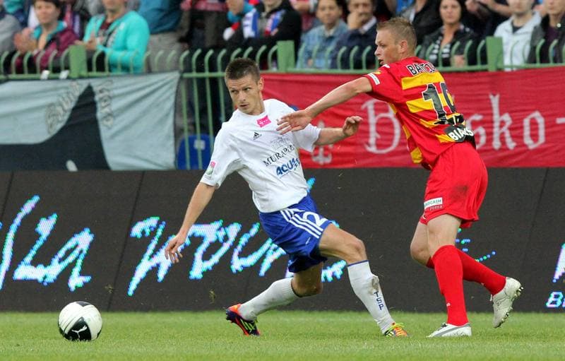Football. T-Mobile Ekstraklasa. Podbeskidzie Bielsko-Biala - Jagiellonia Bialystok. 01.08.2011