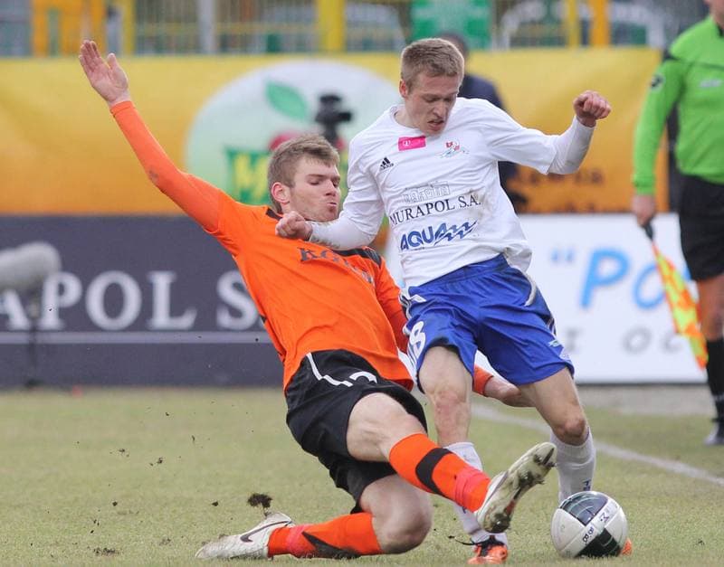 Football. T-Mobile Ekstraklasa. Podbeskidzie Bielsko-Biala - Zaglebie Lubin. 25.02.2012
