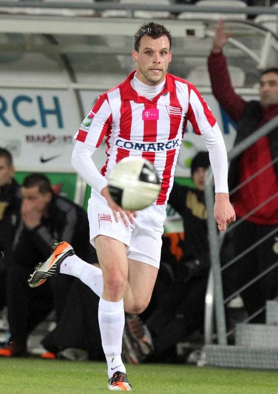 Football. T-Mobile Ekstraklasa. Cracovia Krakow - Zaglebie Lubin. 02.03.2012