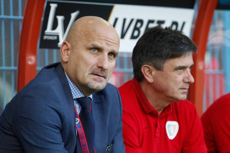 Football. Lotto Ekstraklasa. Piast Gliwice - Pogon Szczecin. 21.04.2018