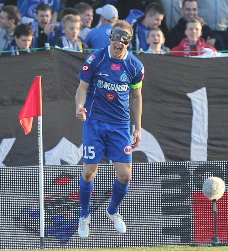 Football. T-Mobile Ekstraklasa. Ruch Chorzow - Wisla Krakow. 25.03.2012