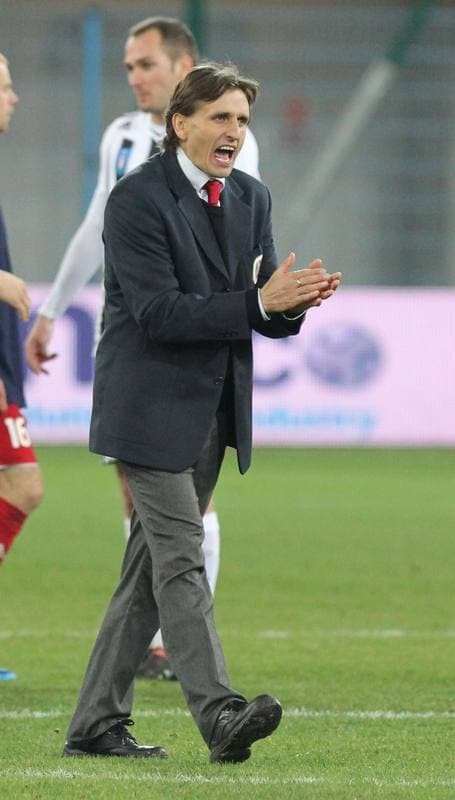 Football. I liga. Piast Gliwice - Sandecja Nowy Sacz. 04.04.2012