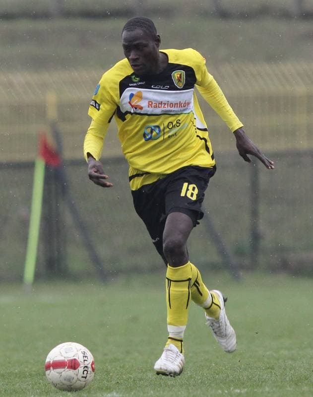 Football. Bytom I liga. Ruch Radzionkow - Arka Gdynia. 07.04.2012