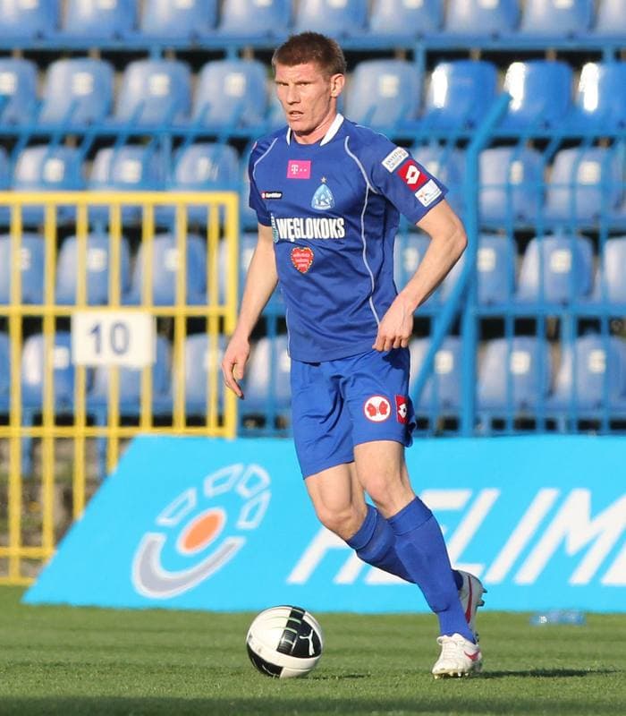 Football. T-Mobile Ekstraklasa. Ruch Chorzow - LKS Lodz. 28.04.2012