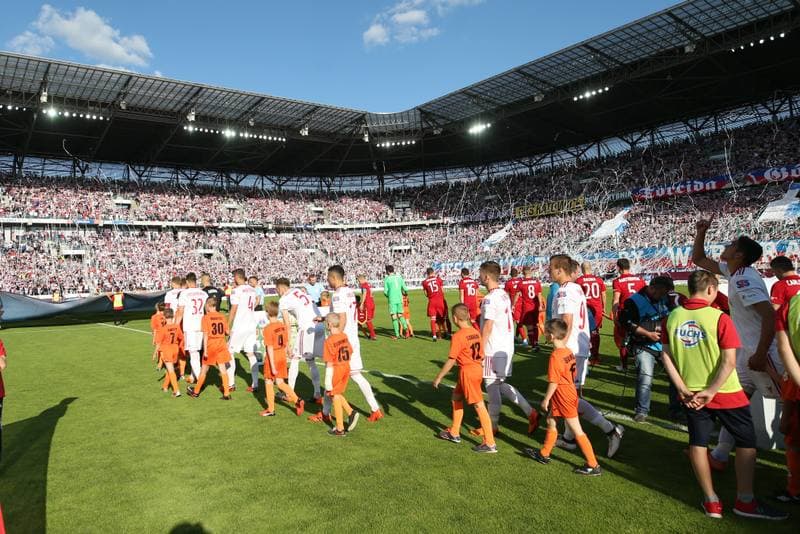 Football. Lotto Ekstraklasa. Gornik Zabrze - Wisla Krakow. 20.05.2018