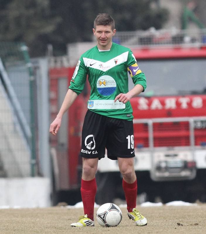 Football. I liga. GKS Tychy - Flota Swinoujscie. 30.03.2013