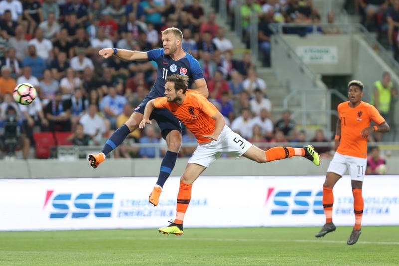 Football. International Friendly. Slovakia - Netherlands. 31.05.2018