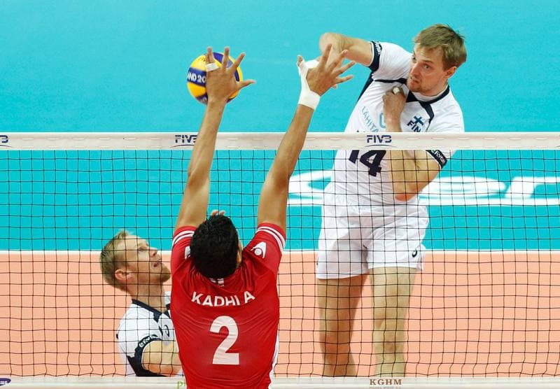 Volleyball. FIVB Men's World Championship. Tunisia - Finland. 07.09.2014