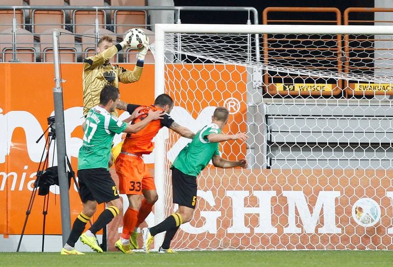 Football. I Liga. Zaglebie Lubin - GKS Katowice. 28.09.2014