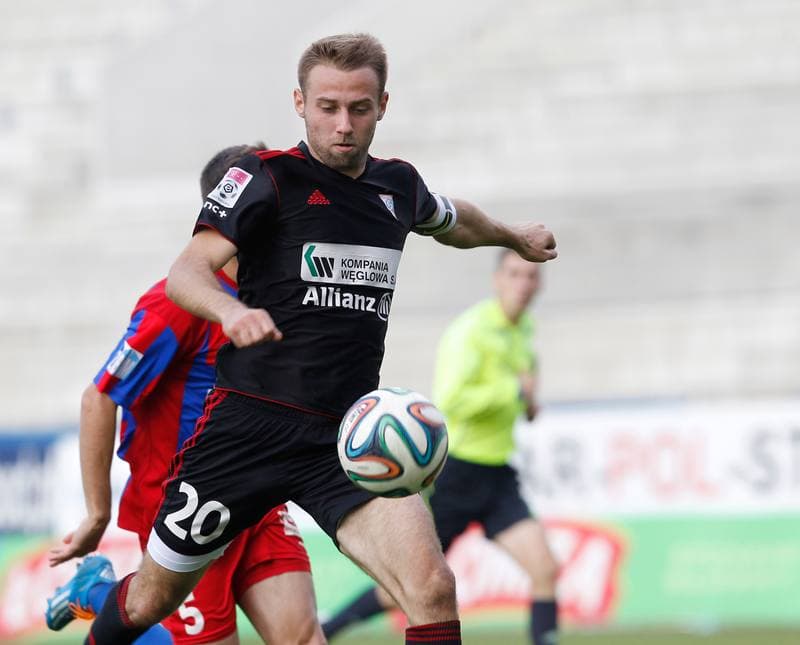 Football. III Liga. Gornik II Zabrze - Polonia Bytom. 05.10.2014