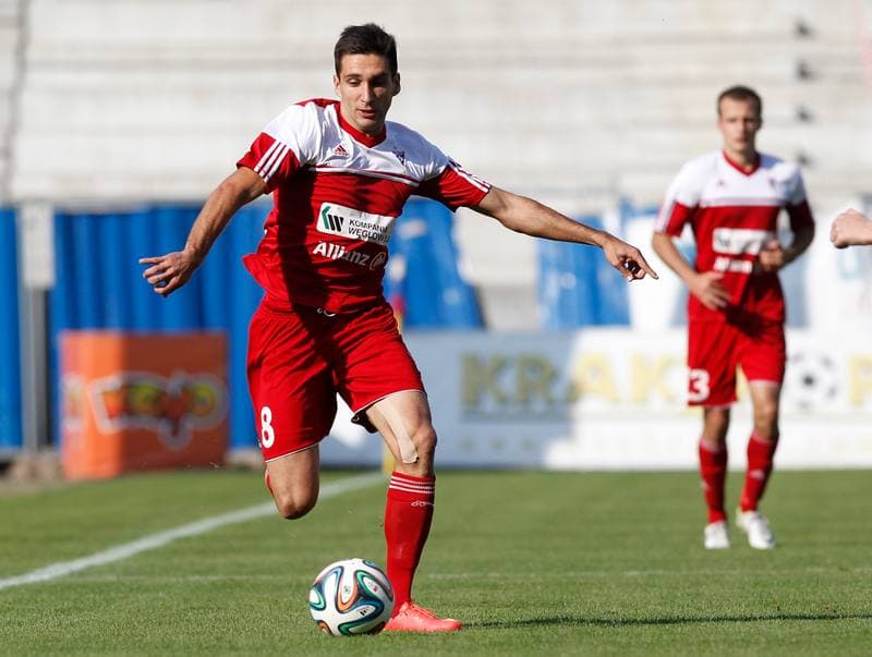 Football. Friendly Match. Gornik Zabrze - MFK Ruzomberok. 10.10.2014