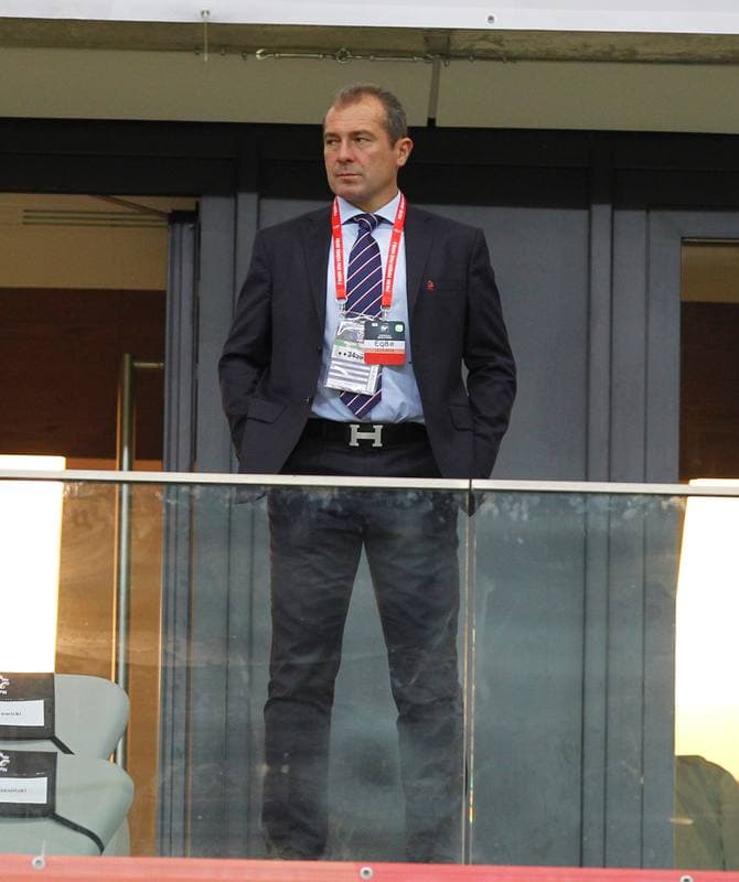 Football. UEFA European Qualifiers. Poland - Scotland. 14.10.2014
