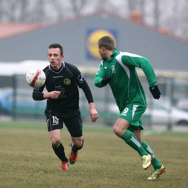Football. III Liga. Grunwald Ruda Slaska - Gornik Wesola. 14.03.2015
