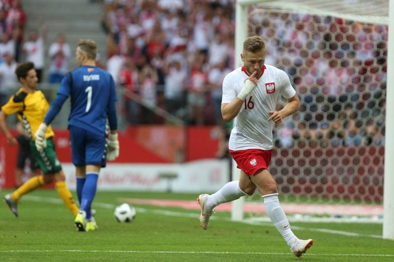 Football. International Friendly. Poland - Lithuania. 12.06.2018