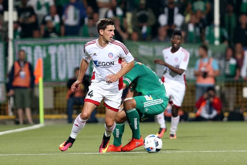 Football. UEFA Europa League. AS Trencin - Rapid Wien. 18.08.2016