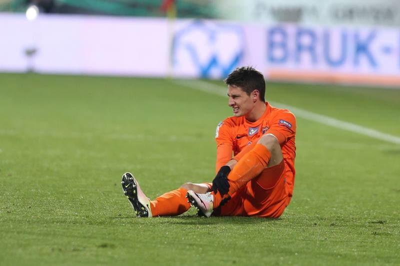 Football. Lotto Ekstraklasa. Bruk-Bet Termalica Nieciecza - Zaglebie Lubin. 02.12.2016