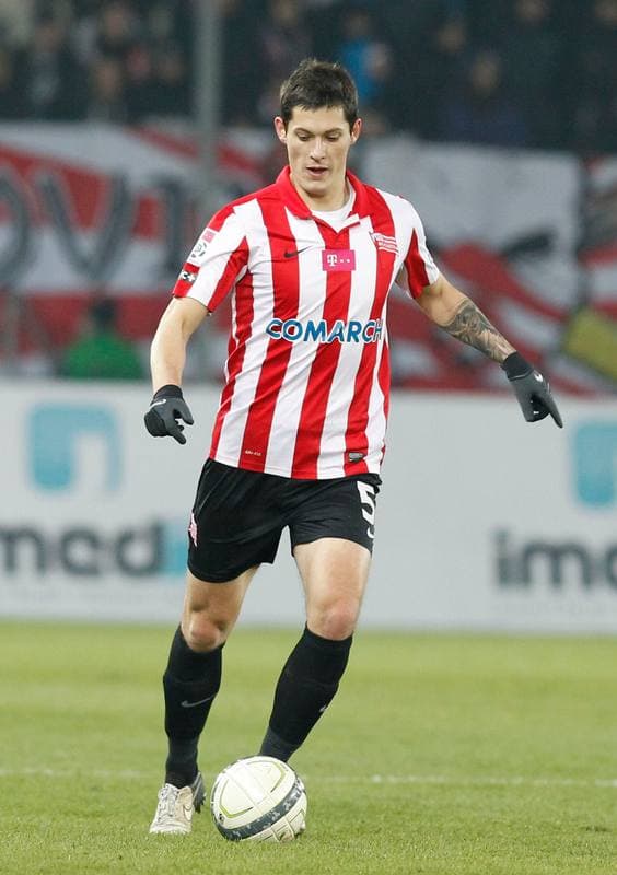 Football. T-Mobile Ekstraklasa. Cracovia Krakow - Lechia Gdansk. 04.12.2013