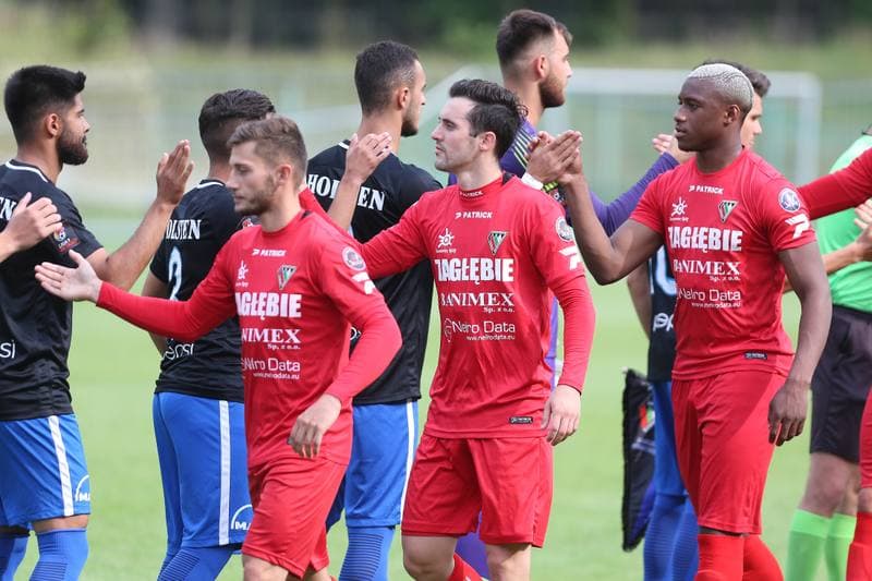 Football. Sparing. Vitorul Constanta - Zaglebie Sosnowiec. 27.06.2018
