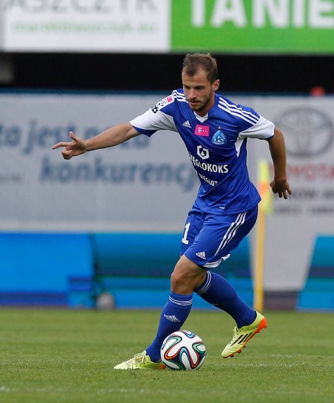 Football. T-Mobile Ekstraklasa. Ruch Chorzow - Gornik Leczna. 27.07.2014