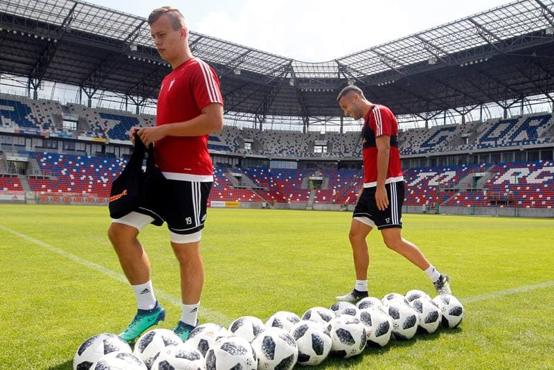 Football. Gornik Zabrze. Training. 25.07.2018