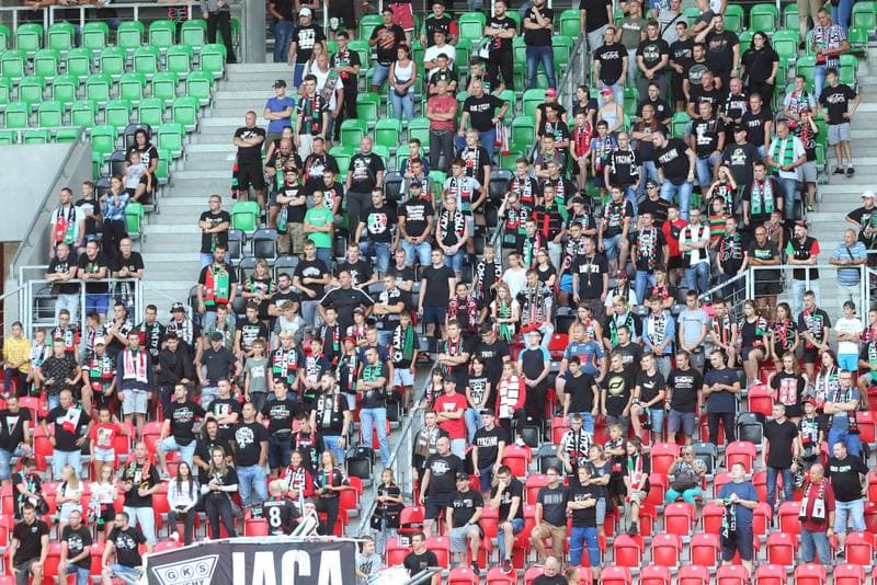 Football. Fortuna I Liga. GKS Tychy - Bruk-Bet Termalica Nieciecza. 11.08.2018