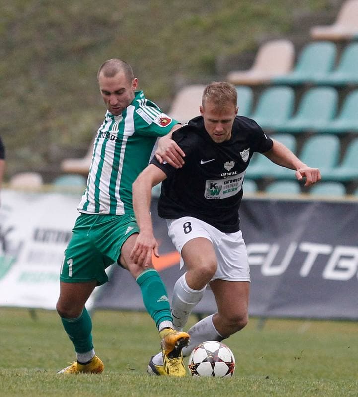 Football. I Liga. Rozwoj Katowice - Olimpia Grudziadz. 21.11.2015