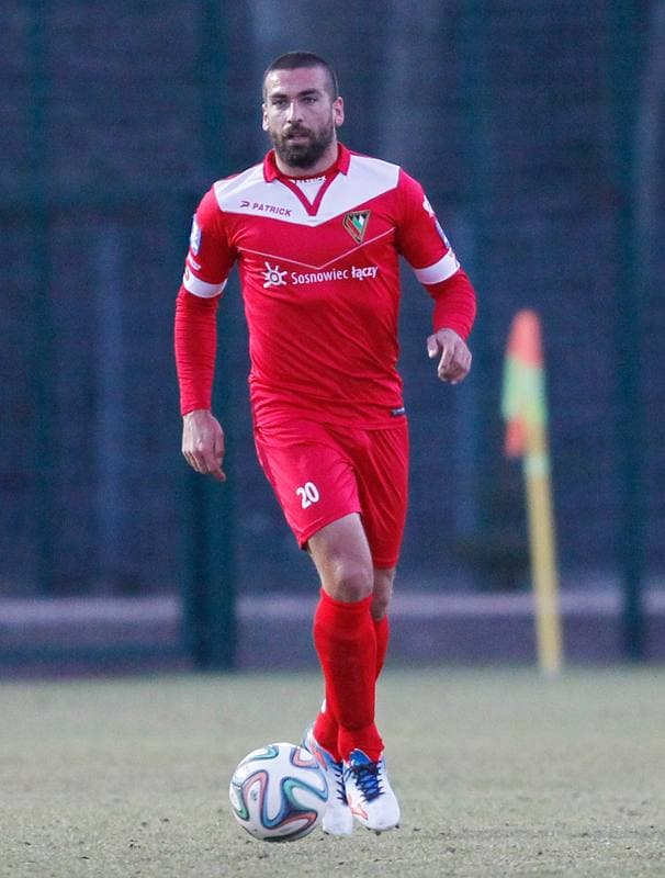 Football. Sparing. Zaglebie Sosnowiec - Gornik Piaski. 24.02.2016