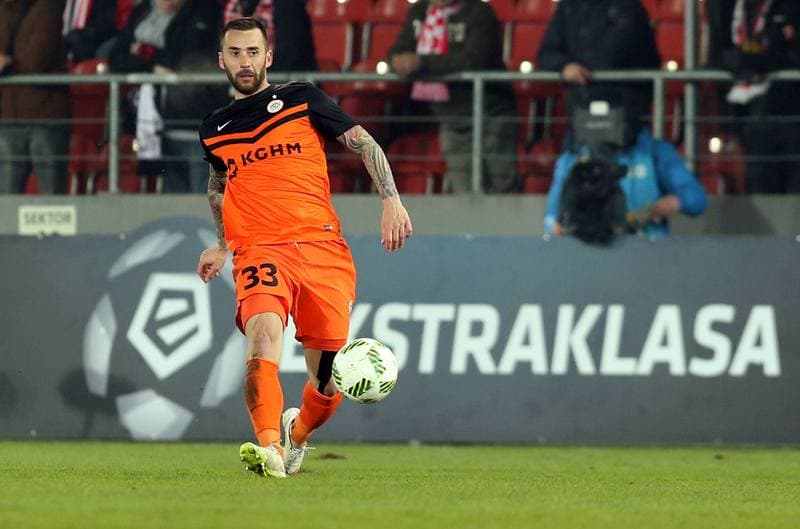 Football. PKO BP Ekstraklasa. Cracovia Krakow - Zaglebie Lubin. 26.02.2016