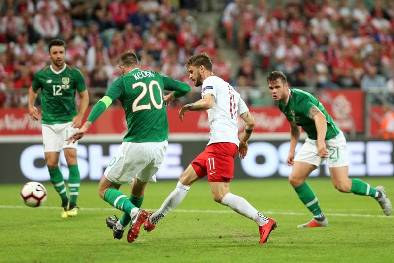 Football. International Friendly. Poland - Republic of Ireland. 11.09.2018