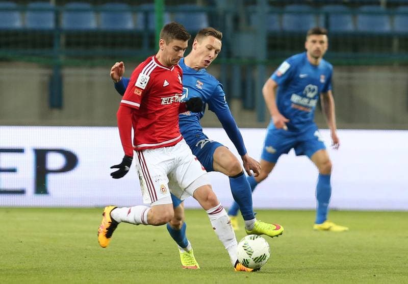 Football. Ekstraklasa. Wisla Krakow - Termalica Bruk-Bet Nieciecza. 25.04.2016