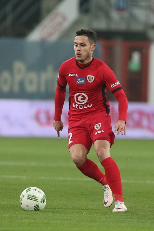Football. Lotto Ekstraklasa. Piast Gliwice - Cracovia Krakow. 18.11.2016