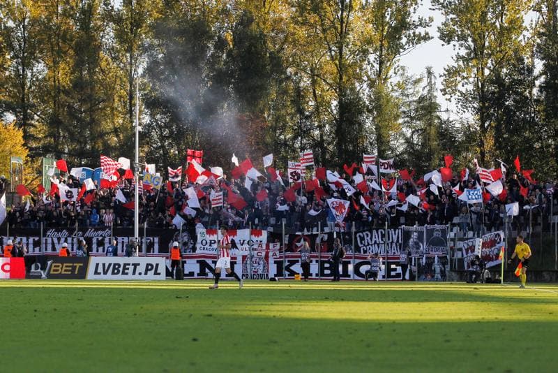 Football. Lotto Ekstraklasa. Zaglebie Sosnowiec - Cracovia Krakow. 30.09.2018