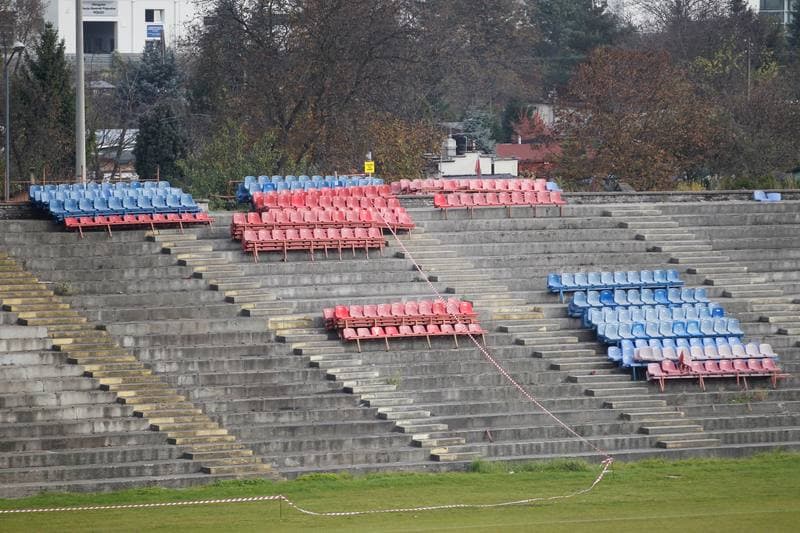Football. Polonia Bytom. Press Conference. 17.10.2018
