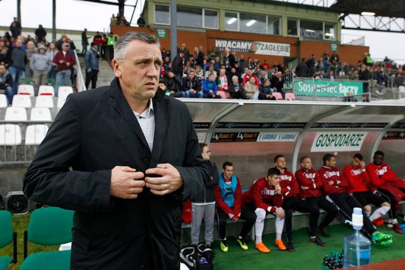 Football. Lotto Ekstraklasa. Zaglebie Sosnowiec - Miedz Legnica. 20.10.2018