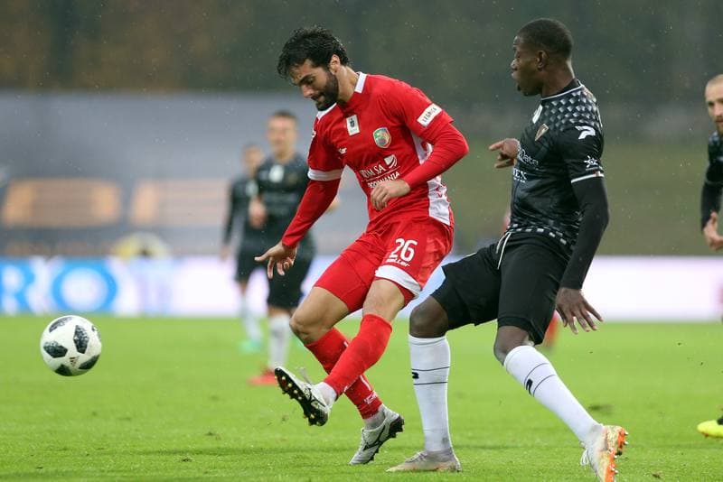 Football. Lotto Ekstraklasa. Zaglebie Sosnowiec - Miedz Legnica. 20.10.2018