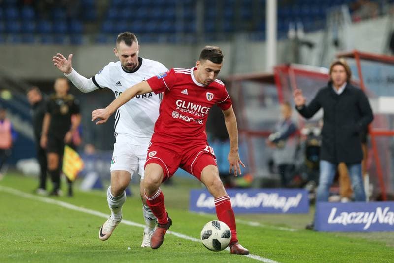 Football. Polish Cup. Piast Gliwice - Legia Warsaw. 30.10.2018