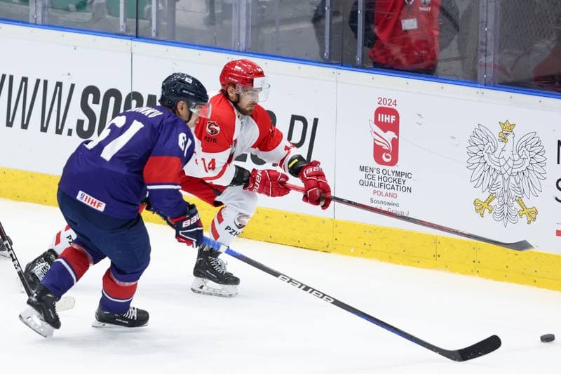 Ice Hockey. Friendly Match. Poland - South Korea. 05.02.2024