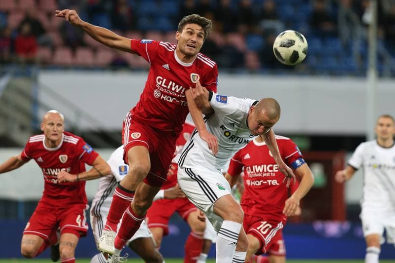 Football. Polish Cup. Piast Gliwice - Legia Warsaw. 30.10.2018