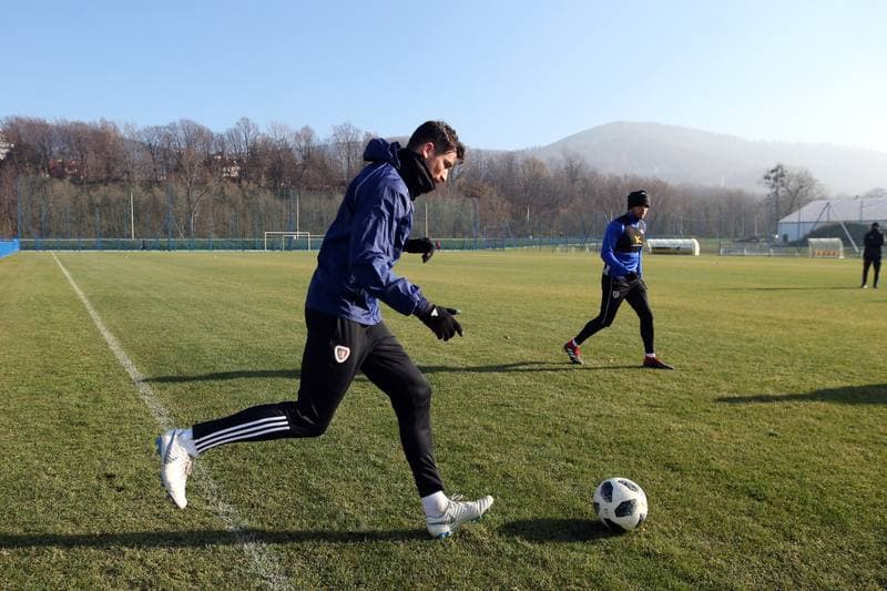 Football. Piast Gliwice. Training. 17.11.2018