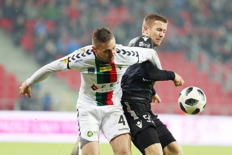Football. Fortuna I Liga. GKS Tychy - GKS Katowice. 24.11.2018