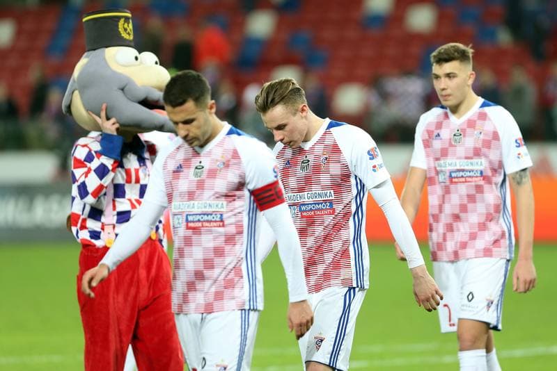 Football. Lotto Ekstraklasa. Gornik Zabrze - Piast Gliwice. 08.03.2019