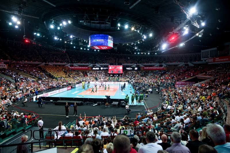 Volleyball. AL-KO Superpuchar Polski. Jastrzebski Wegiel - Aluron CMC Warta Zawiercie. 25.09.2024
