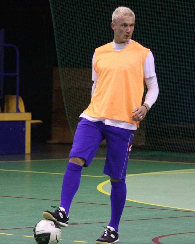 Football. Ruch Chorzow. Training. 10.01.2011